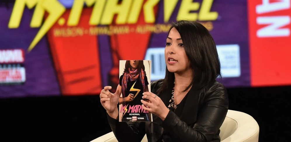 Das erste Cover zu Ms. Marvel.