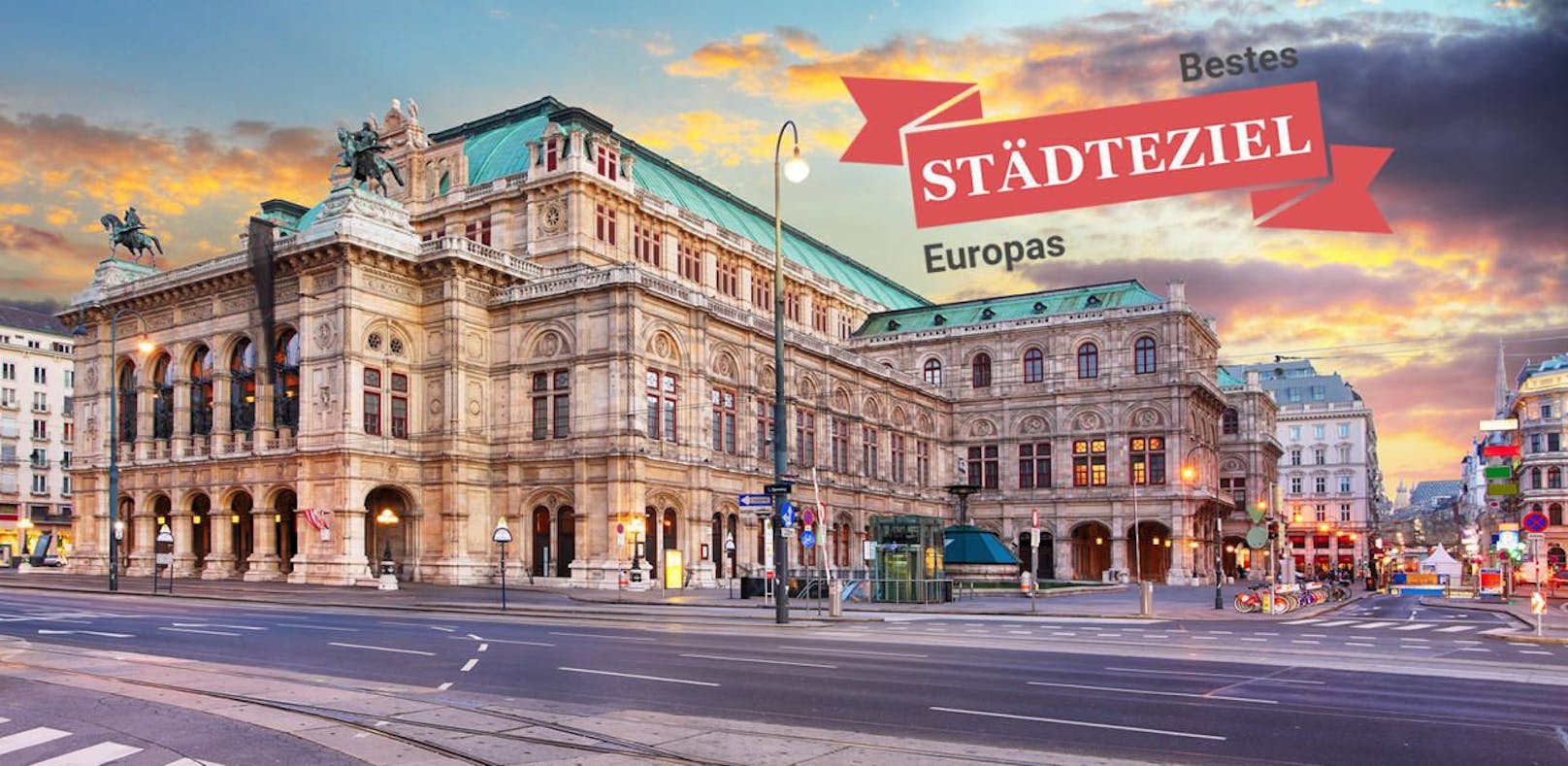 Wien: Platz 1 der Top-Städteziele in Europa