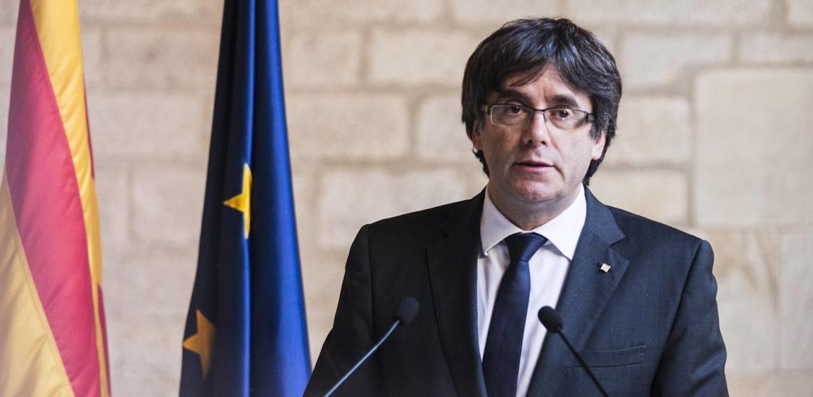 Der ehemalige katalanische Regierungschef Puigdemont wird nicht mehr per Haftbefehl gesucht. 