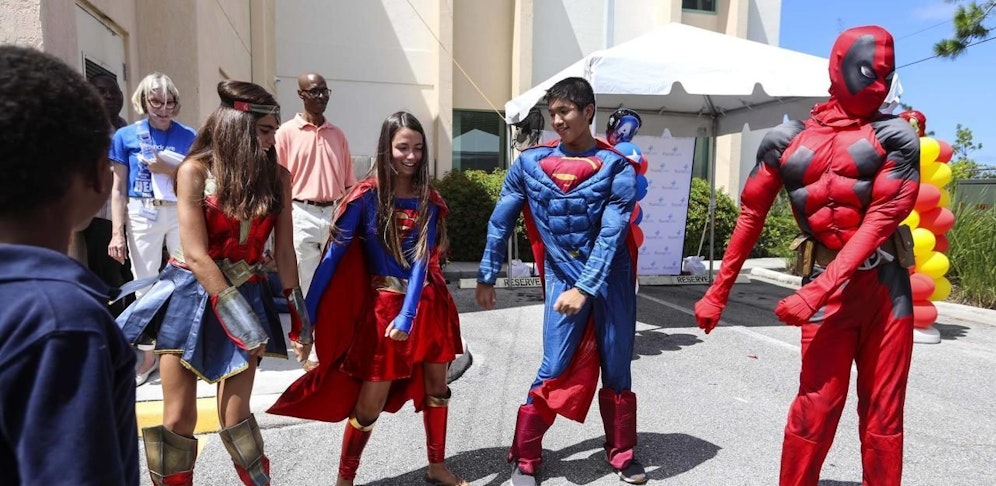 Jugendliche haben mit dem "Floss-Dance" 2018 einen besonderen Tanz-Stempel aufgedrückt.