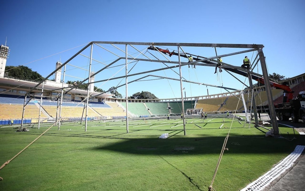 Das Pacaembu von Sao Paulo