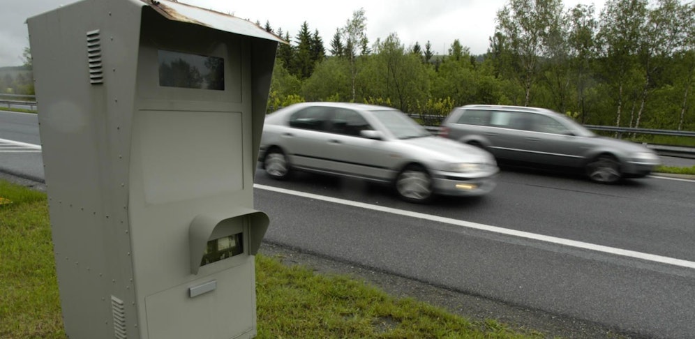 Radarkasten an der A2: Immer mehr Radarboxen werden auf Lasertechnik umgerüstet.