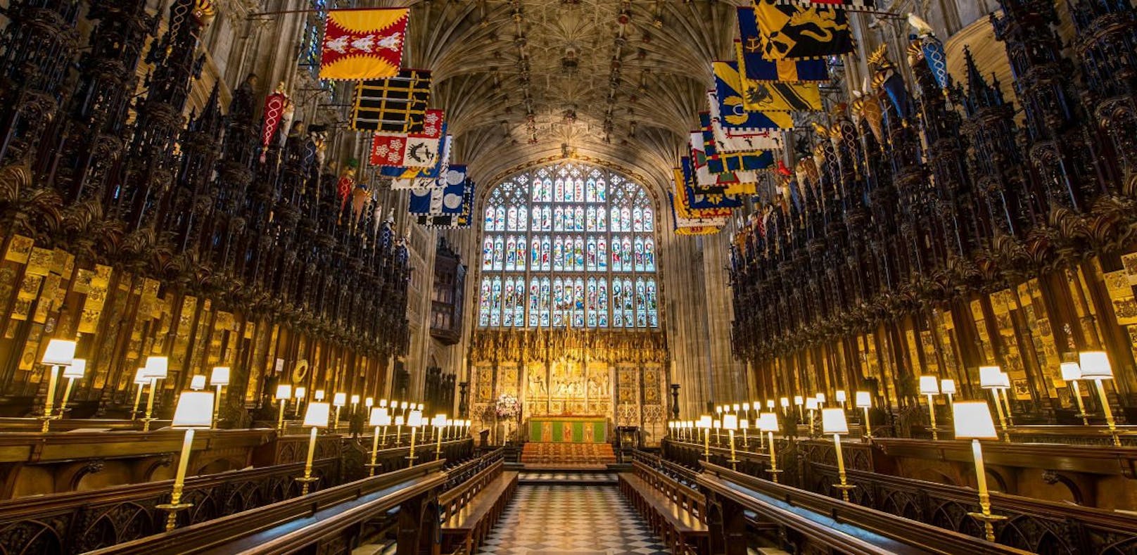 St. George's Chapel: In der Kapelle des Heiligen Georg in Schloss Windsor findet die Hochzeit statt