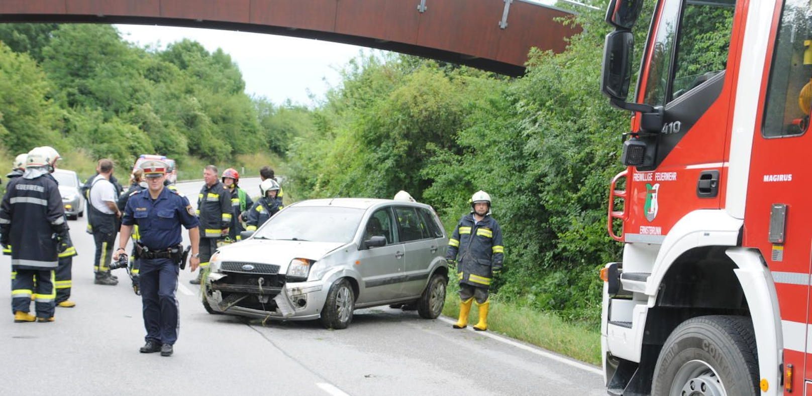 Unheimliche Serie: Achter Unfall bei Römerbrücke