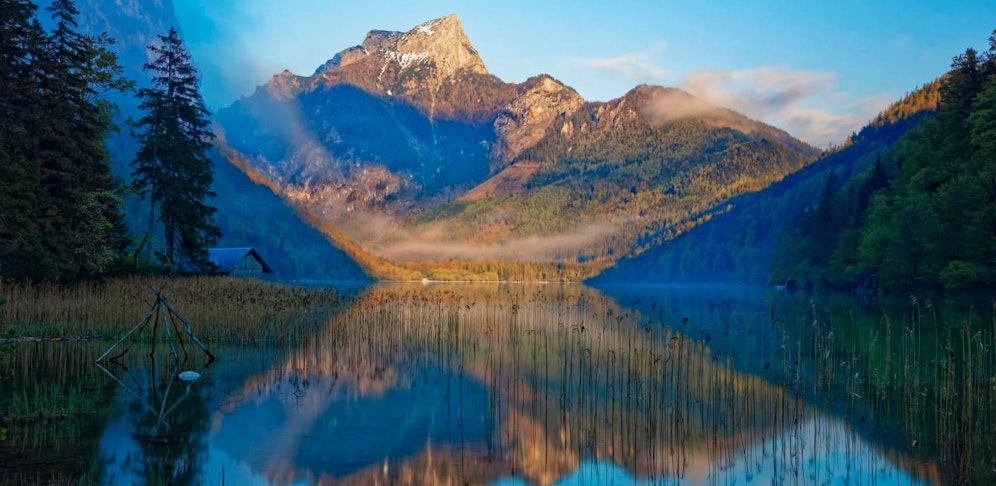 Die beiden Ungarn brachen zu einer Kletter-Tour am Leopoldsteiner See auf