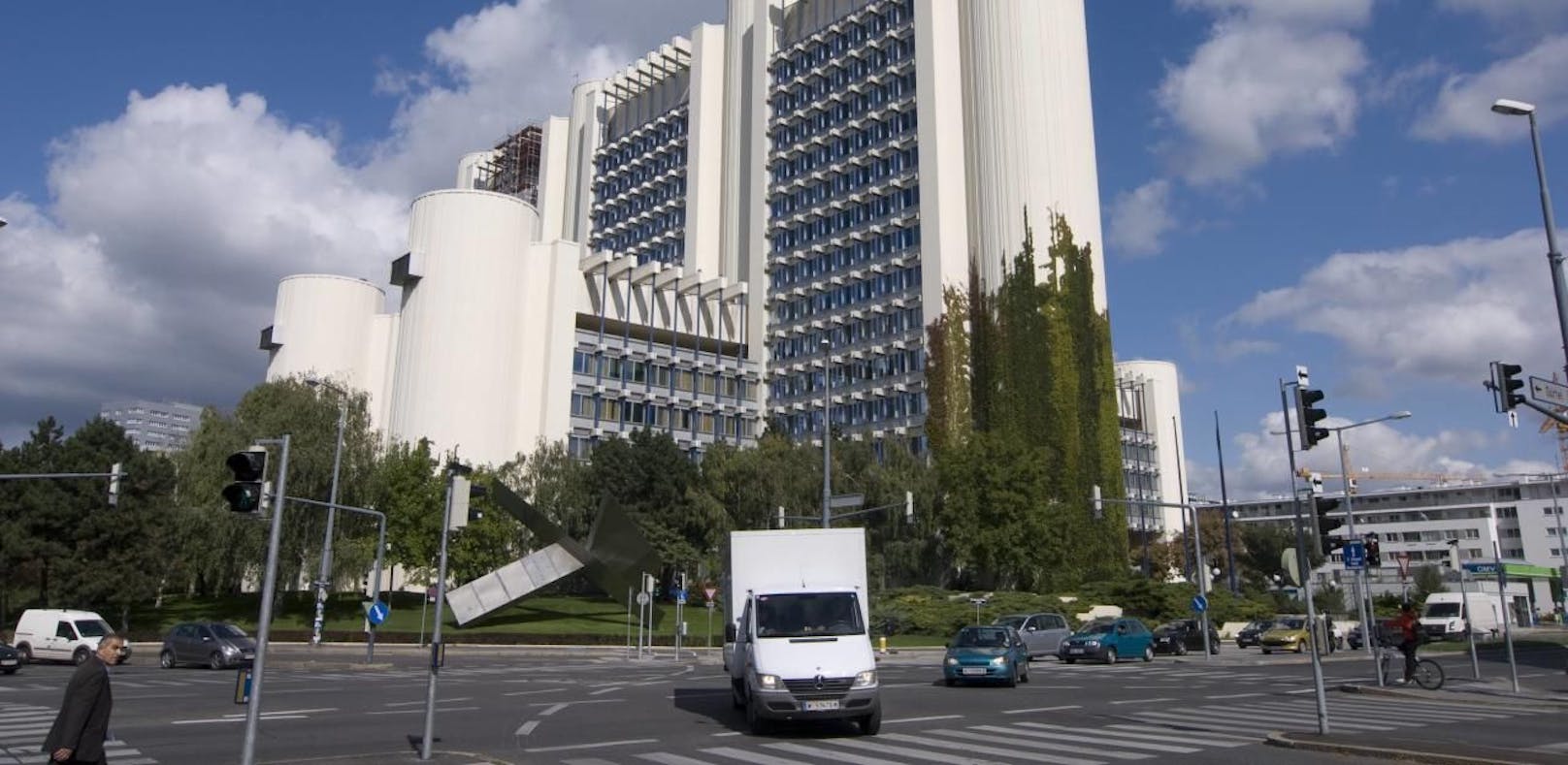 Gebäude der Allgemeinen Unfallversicherungsanstalt (AUVA) in Wien.