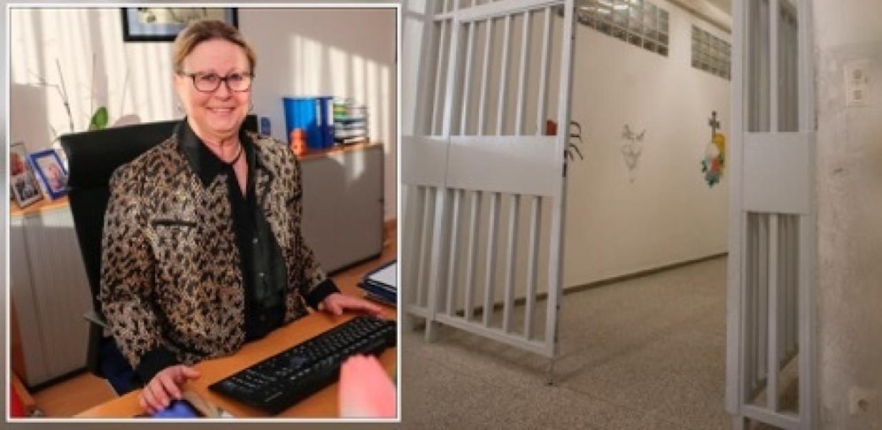 Anstaltschefin Margitta Essenther lobte ihre Crew, nachdem der labile Häftling besänftigt wurde