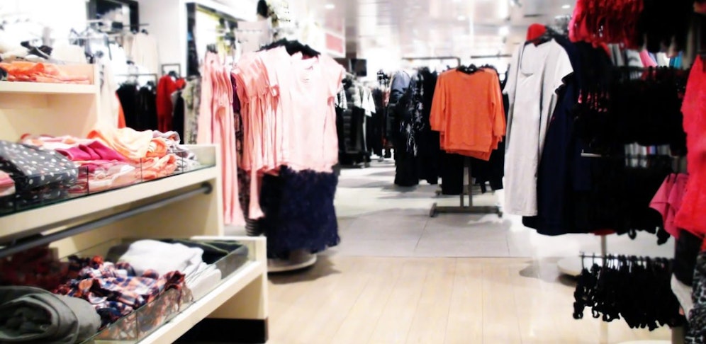 Der Vorfall passierte in einem Kleidergeschäft