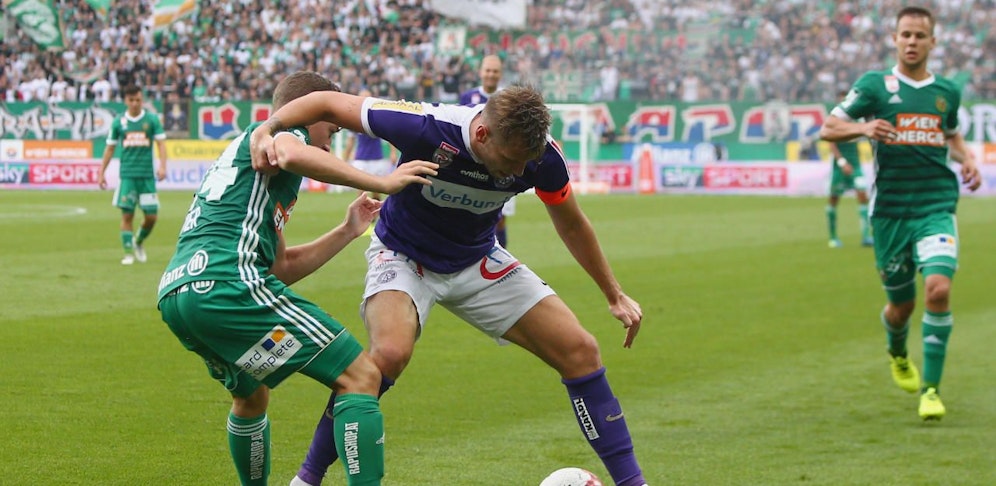 Alexander Grünwald verletzte sich im Derby