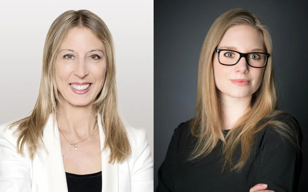 "Heute.at"-Chefredakteurinnen Mag. Maria Jelenko-Benedikt und Jacqueline Büchi