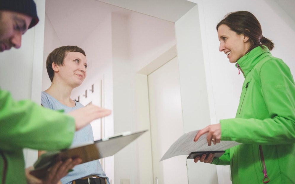 Die Wiener Grünen starten Hausbesuche zum Thema Klimaschutz. (c) Grüne Wien