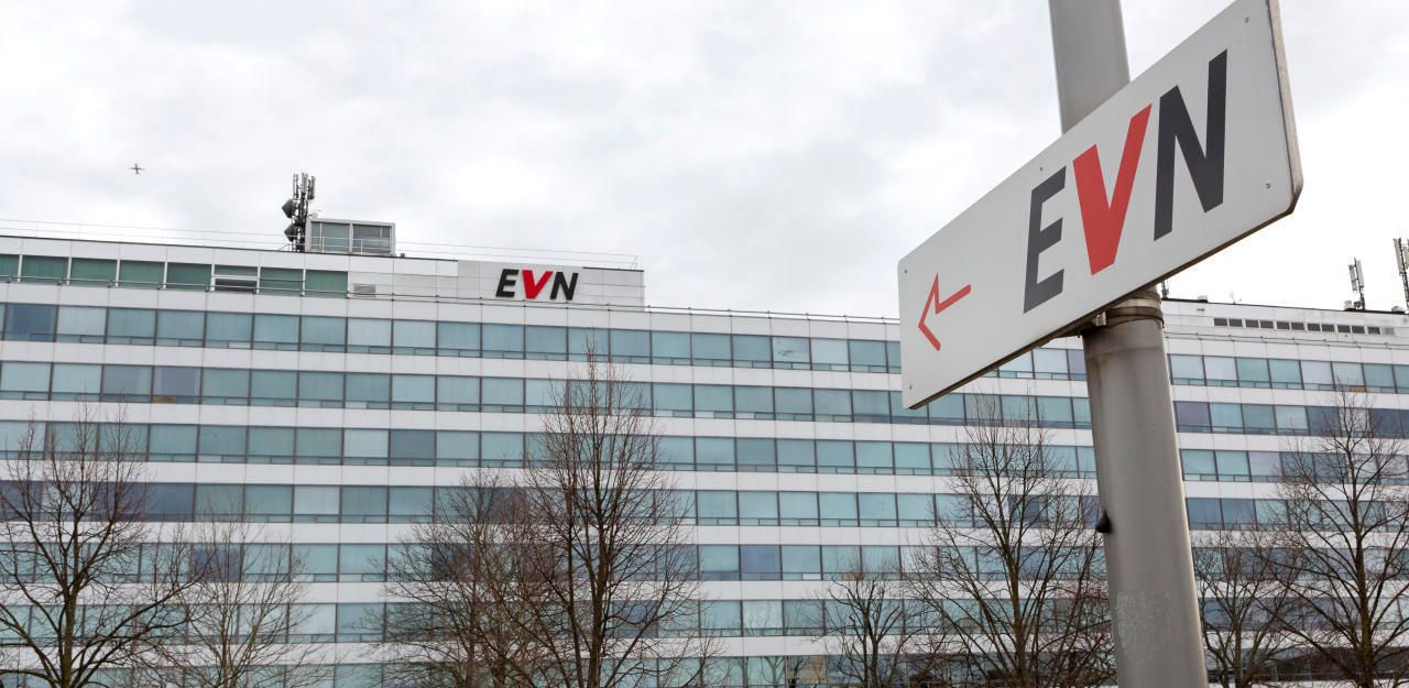 Die EVN-Zentrale in Maria Enzersdorf.