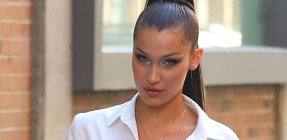 Bella Hadid am 18. Juli 2017 in New York