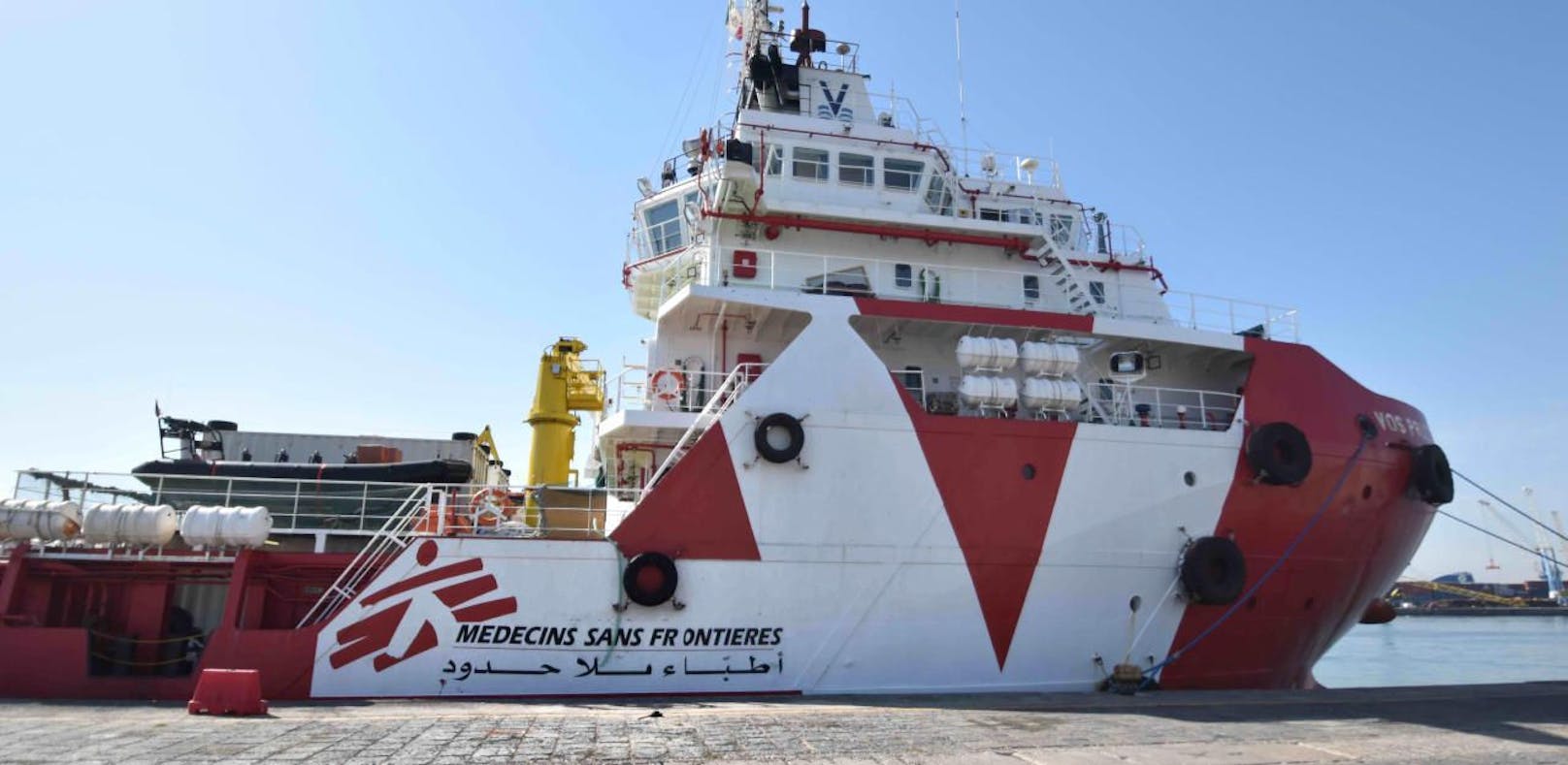 Das Such- und Rettungsschiff VOS Prudence der Hilfsorganisation Ärzte ohne Grenzen wird nicht mehr im Mittelmeer unterwegs sein.