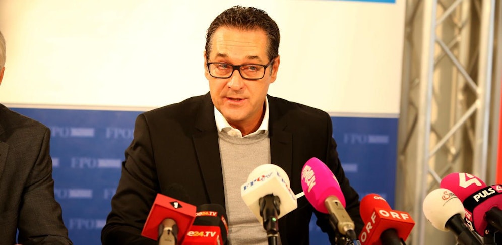 HC Strache poltert sogar an seinem Geburtstag.