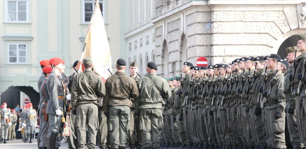 Ein Rekrut wurde in Wien-Favoriten überfallen. 