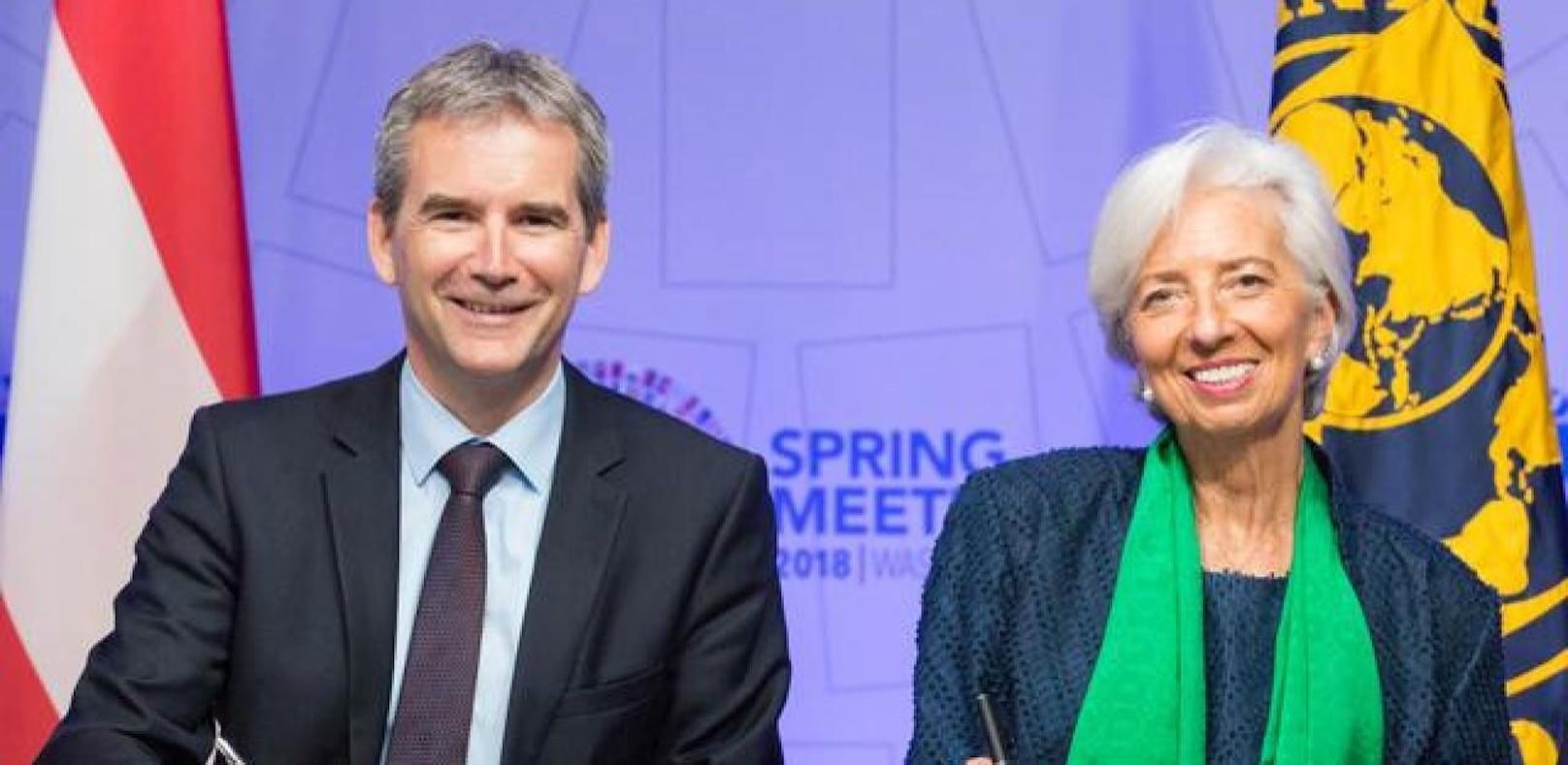Löger verlängert Abkommen mit IWF