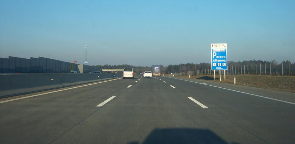 Gefährliche Szenen auf der A1 bei Allhaming.