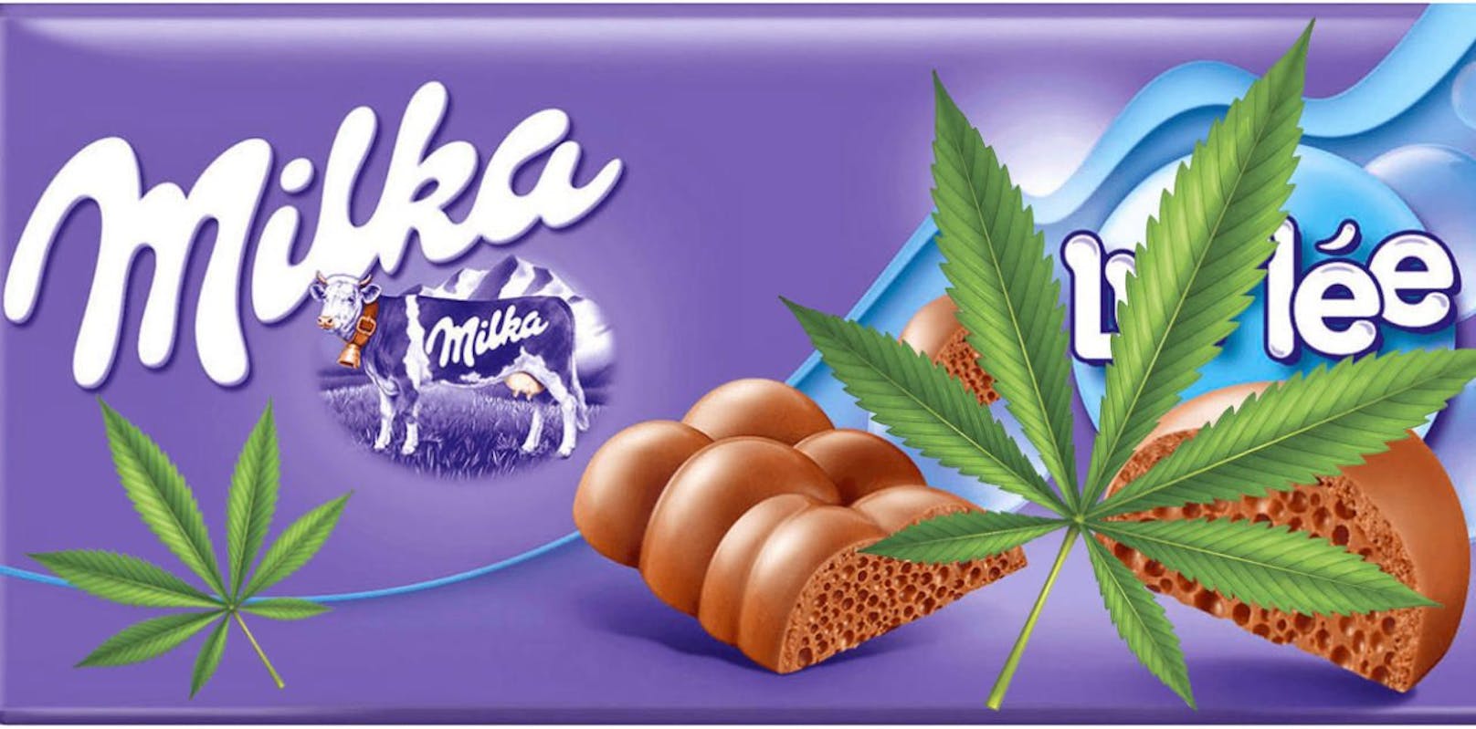 Bald Cannabis-Snacks von Milka-Mutter?