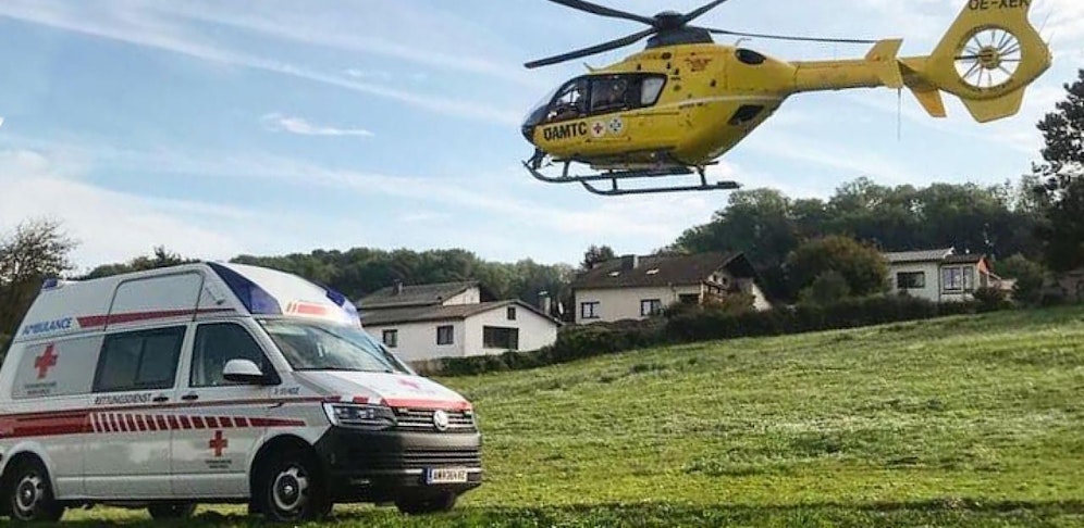 Rettung und C10 im Einsatz