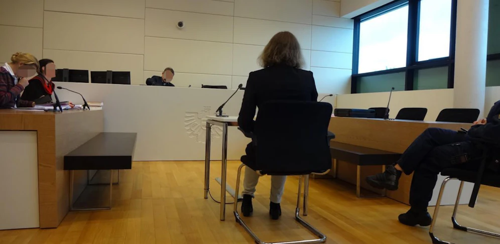 Die angeklagte 48-Jährige