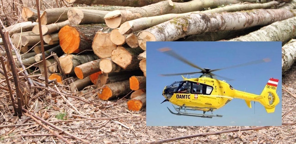 Der 70-Jährige musste schwer verletzt ins Spital nach Krems geflogen werden.