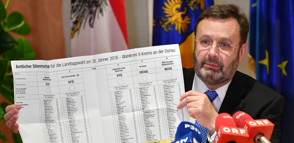 Hans Penz präsentierte in St. Pölten.