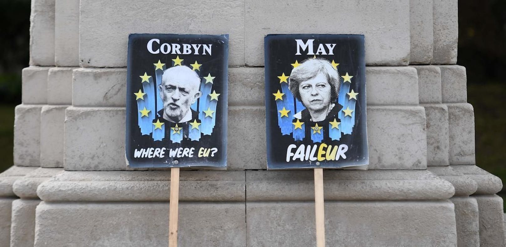 Corbyn und May, zwei geprüfte Verlierer.