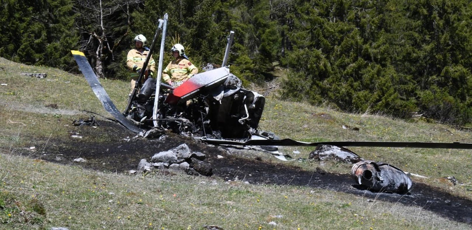 Zwei Menschen bei Heli-Absturz in Tirol getötet