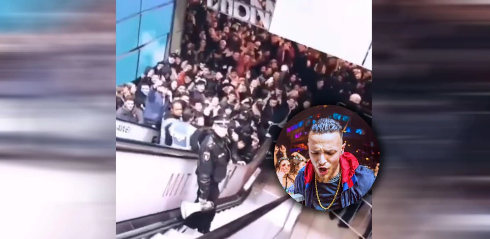 Azet war zwar nicht vor Ort - doch seinen Fans war das egal.