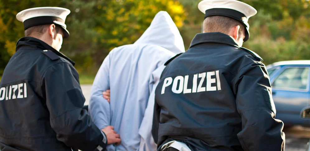 Die Polizei schnappte die Jugendlichen