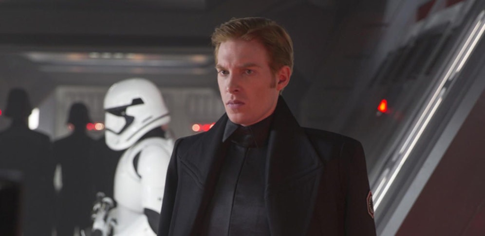 General Hux (Domhnall Gleeson) in "Das Erwachen der Macht"