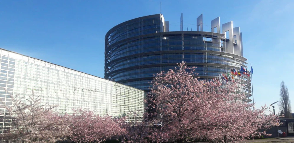 Das Europaparlament in Straßburg