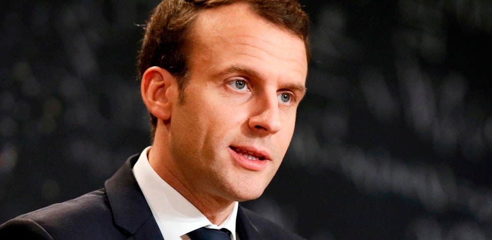 Der französische Präsident Emmanuel Macron sagt der kurdisch geführten Allianz der "Syrischen Demokratischen Streitkräfte" (SDF) seine Unterstützung zu.