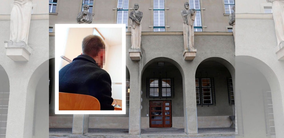 Rumäne auf der Anklagebank.