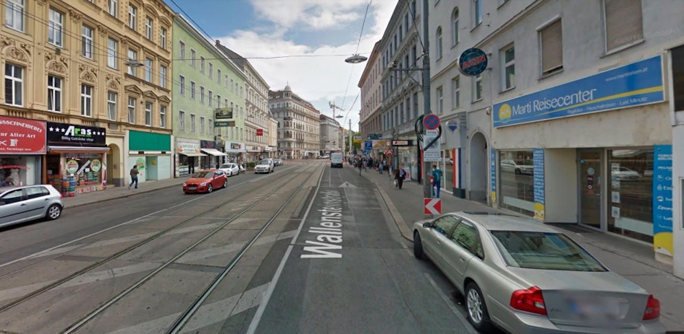 Die Wallensteinstraße im 20. Wiener Gemeindebezirk. Symbolfoto