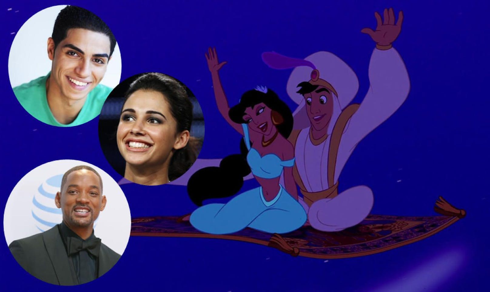 Disney hat die Besetzung von &quot;Aladdin&quot; bekannt gegeben: Mena Massoud spielt Aladdin, Naomi Scott Jasmine und Will Smith Dschinni. 
