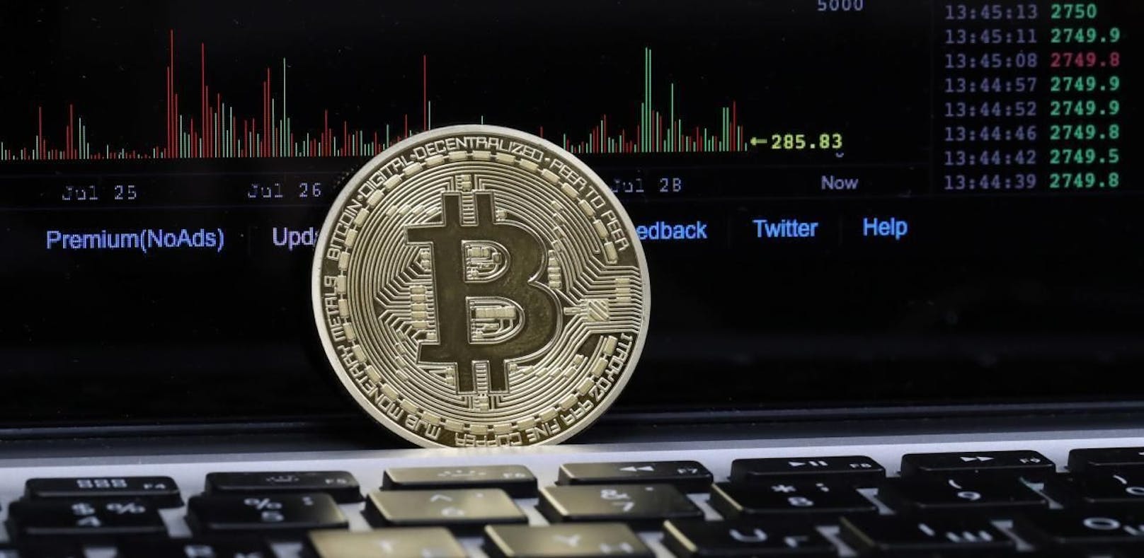 Bitcoin-Kurs springt von Rekord zu Rekord