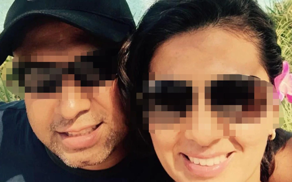 Drama: Ehefrau Flor de Maria P. (37) soll ihren Ehemann Mauricio (39, li.), ihre beiden Söhne (5, 10) und sich selbst erschossen haben. 