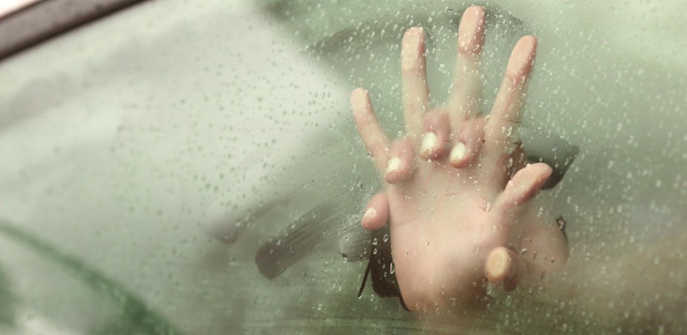 Das Paar hatte Sex im Auto und rollte dabei in einen See