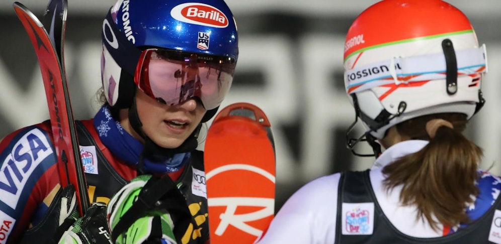 Mikaela Shiffrin, Petra Vlhova