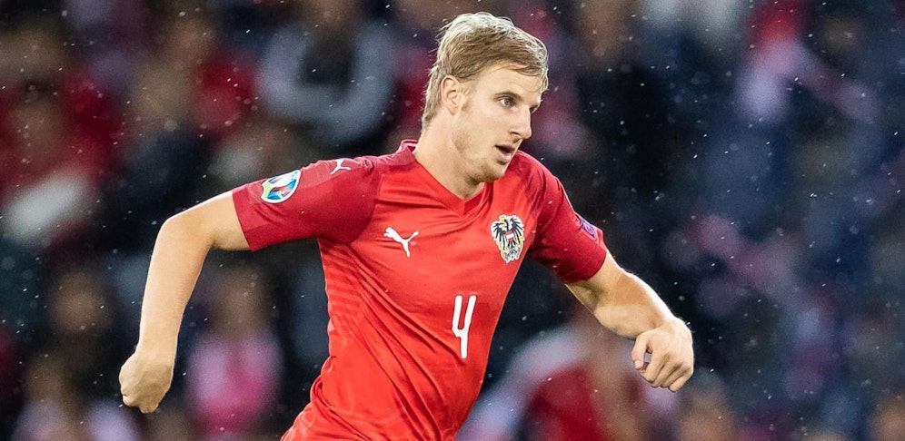 Martin Hinteregger im Länderspiel gegen Lettland (6:0).