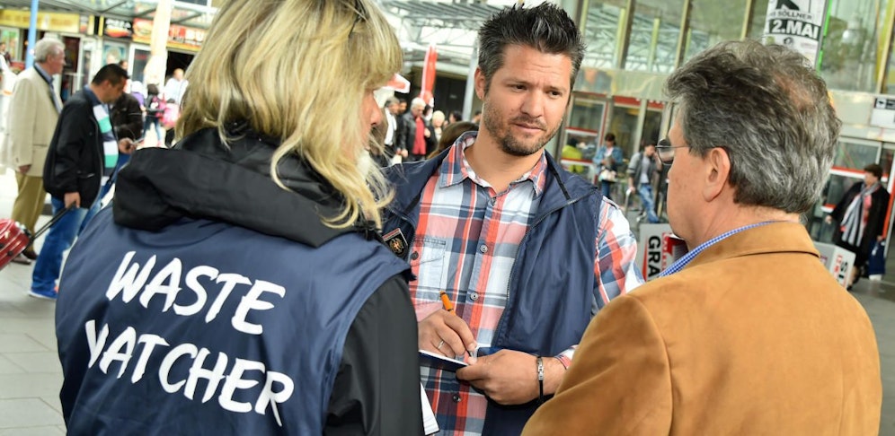 Mehr als 3.862 Mal waren die Waste Watcher im ersten Halbjahr 2017 im Einsatz. 