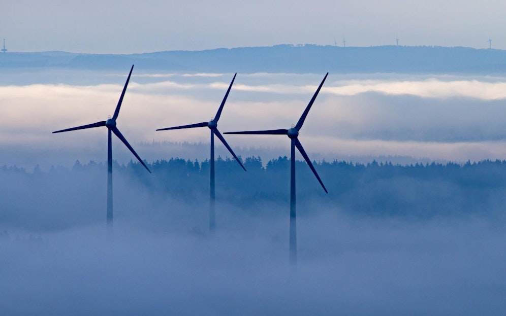 Das Sturmtief "Petra" verdoppelte gestern die Windenergie-Produktion in Wien. 