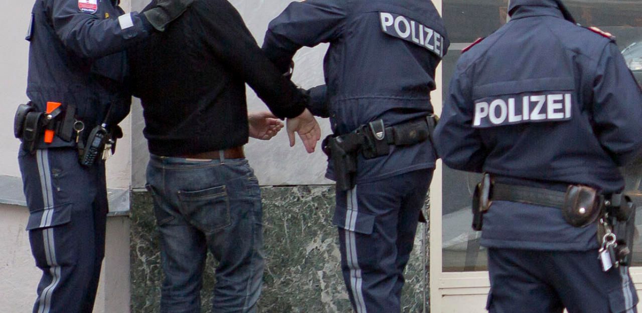 Symbolfoto einer Festnahme.