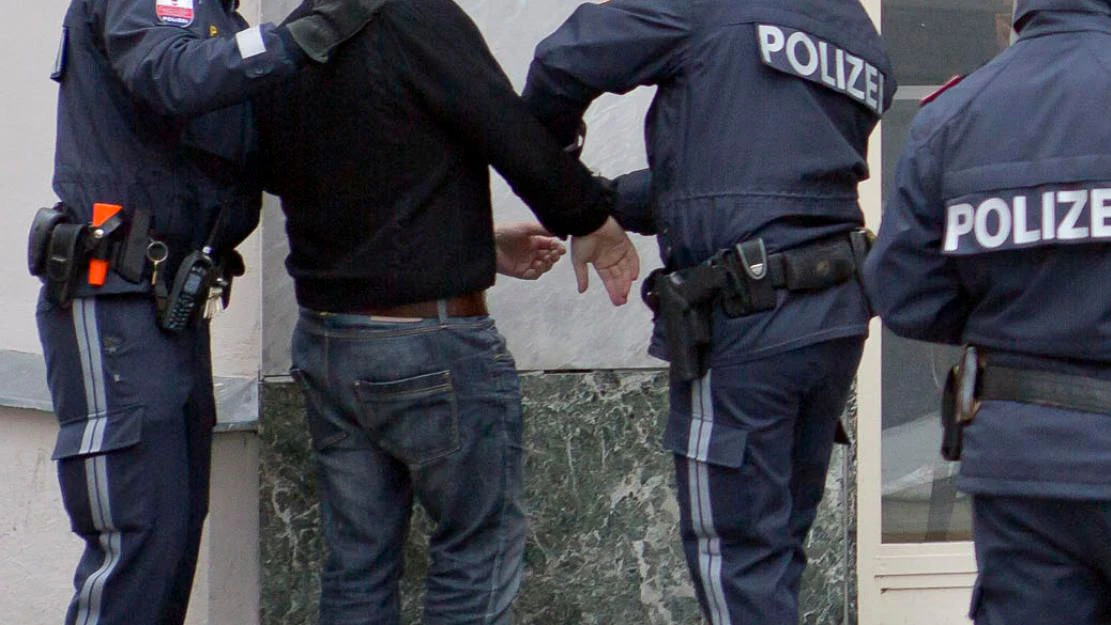 Symbolfoto einer Festnahme.