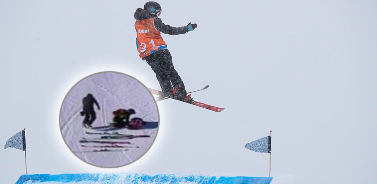 Heute.at - Freestylerin bricht sich bei Horrorsturz Oberschenkel