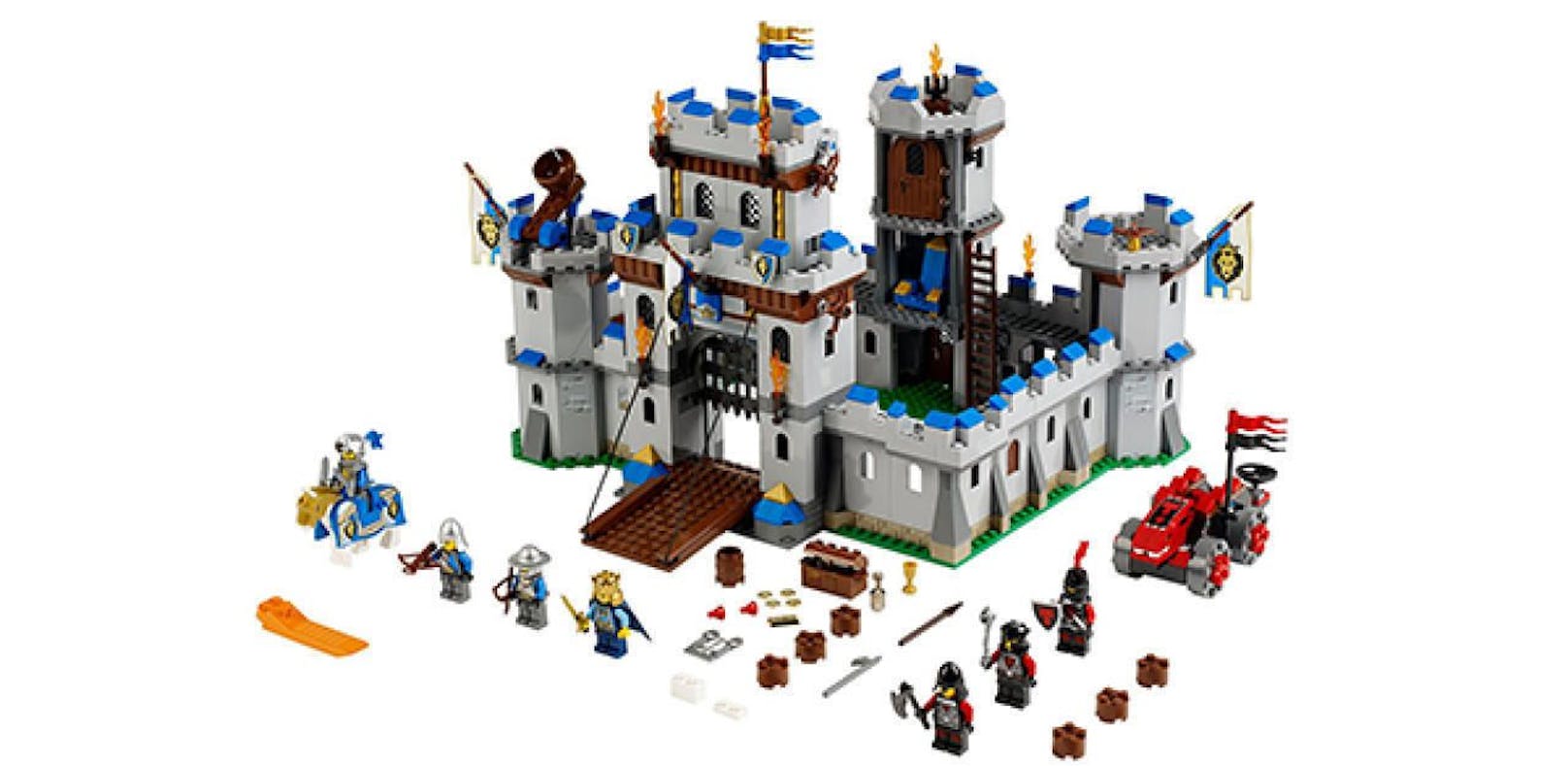 Die Zugbrücke einer Lego-Burg half den Forschern.