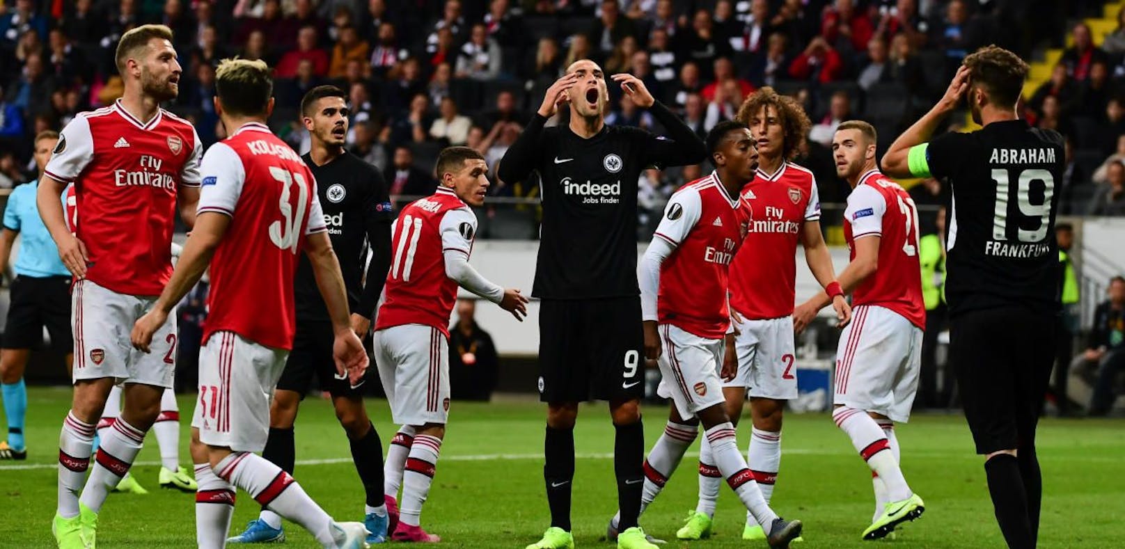 Eintracht Frankfurt verliert gegen Arsenal