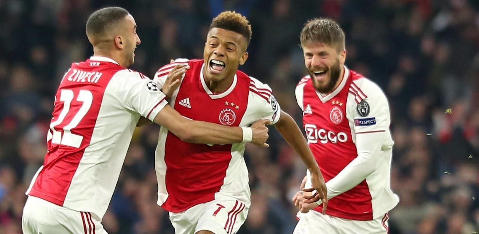 Ajax Amsterdam holte ein 1:1 gegen Juventus